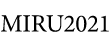 画像の認識・理解シンポジウムMIRU2021 logo